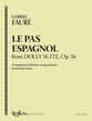 Le pas espagnol Orchestra sheet music cover